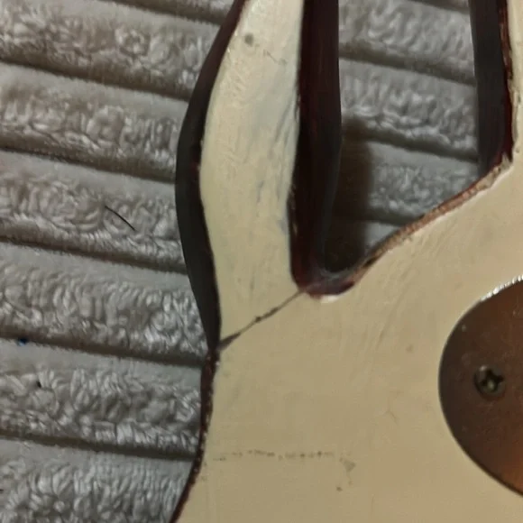 Giraffe Pattern Wooden Mask - Picture 5 of 5